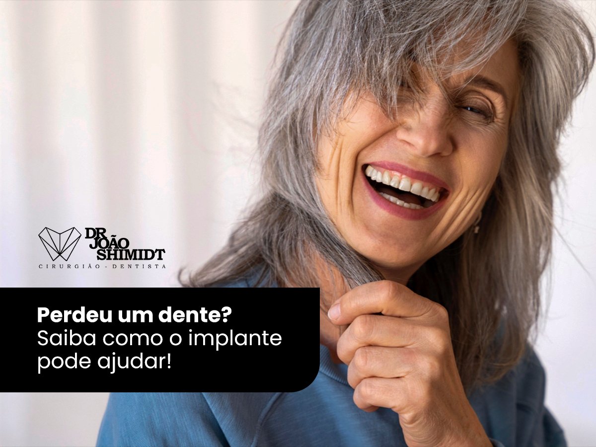 Perdeu um dente? Saiba como o implante pode ajudar!