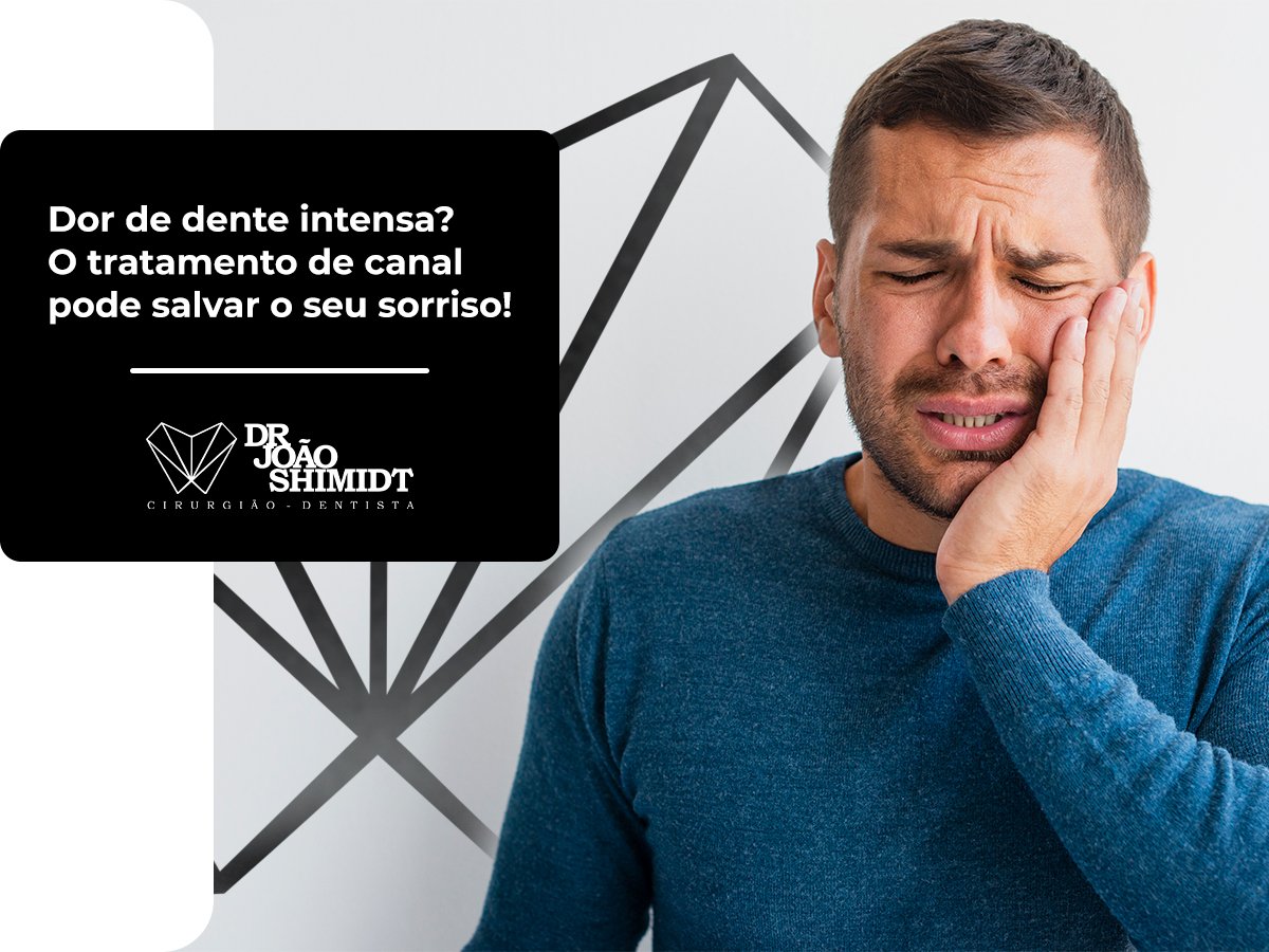 Dor de dente intensa? O tratamento de canal pode salvar o seu sorriso!