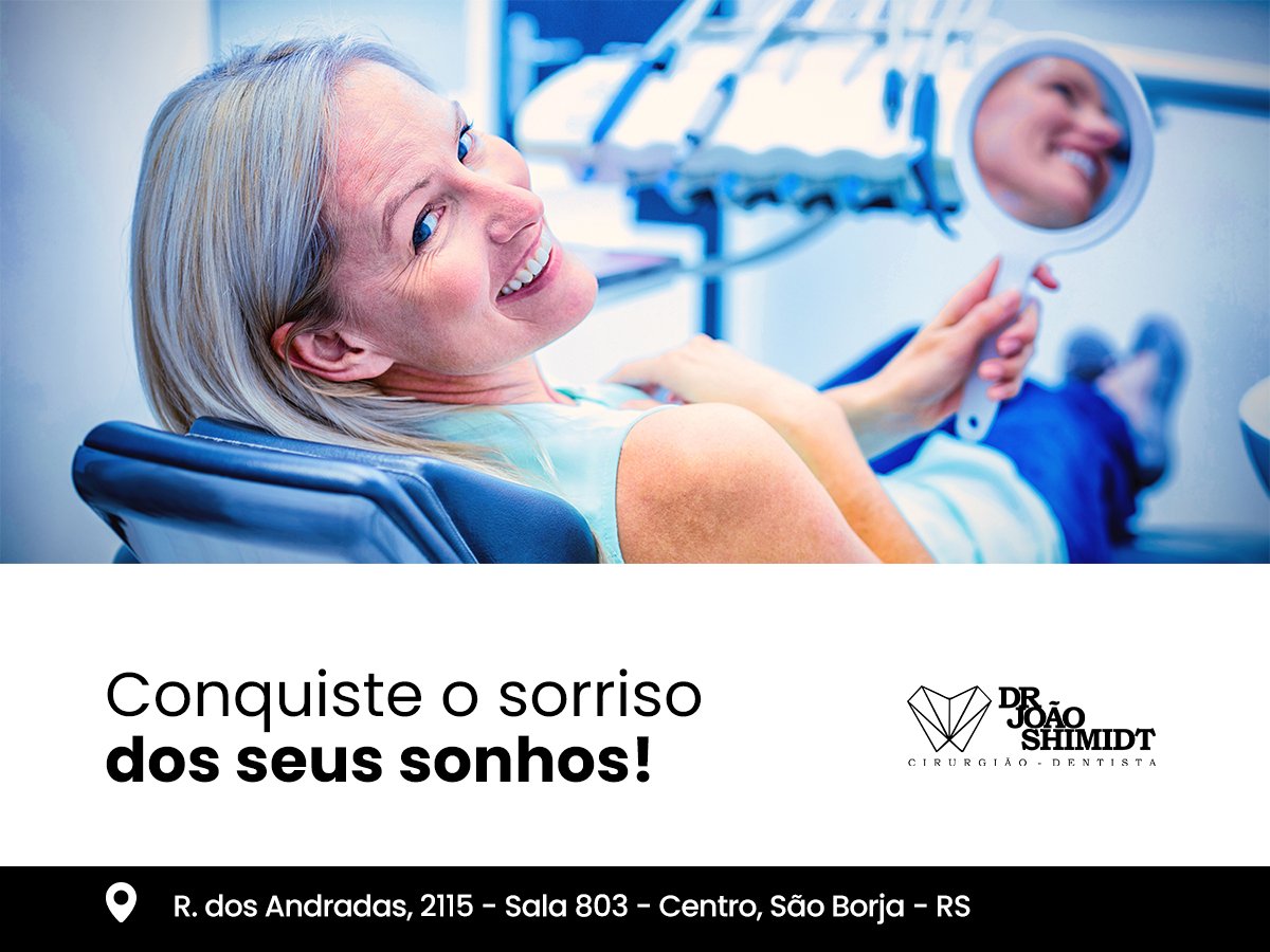 Conquiste o sorriso dos seus sonhos!
